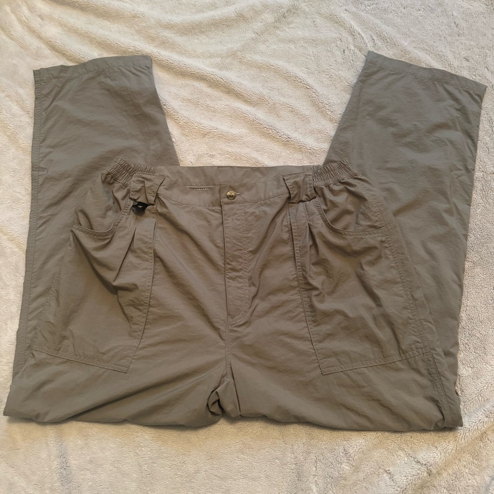 Browning Convertible to Shorts Men's Khaki‎ Cargo Outdoor Pants Size 38